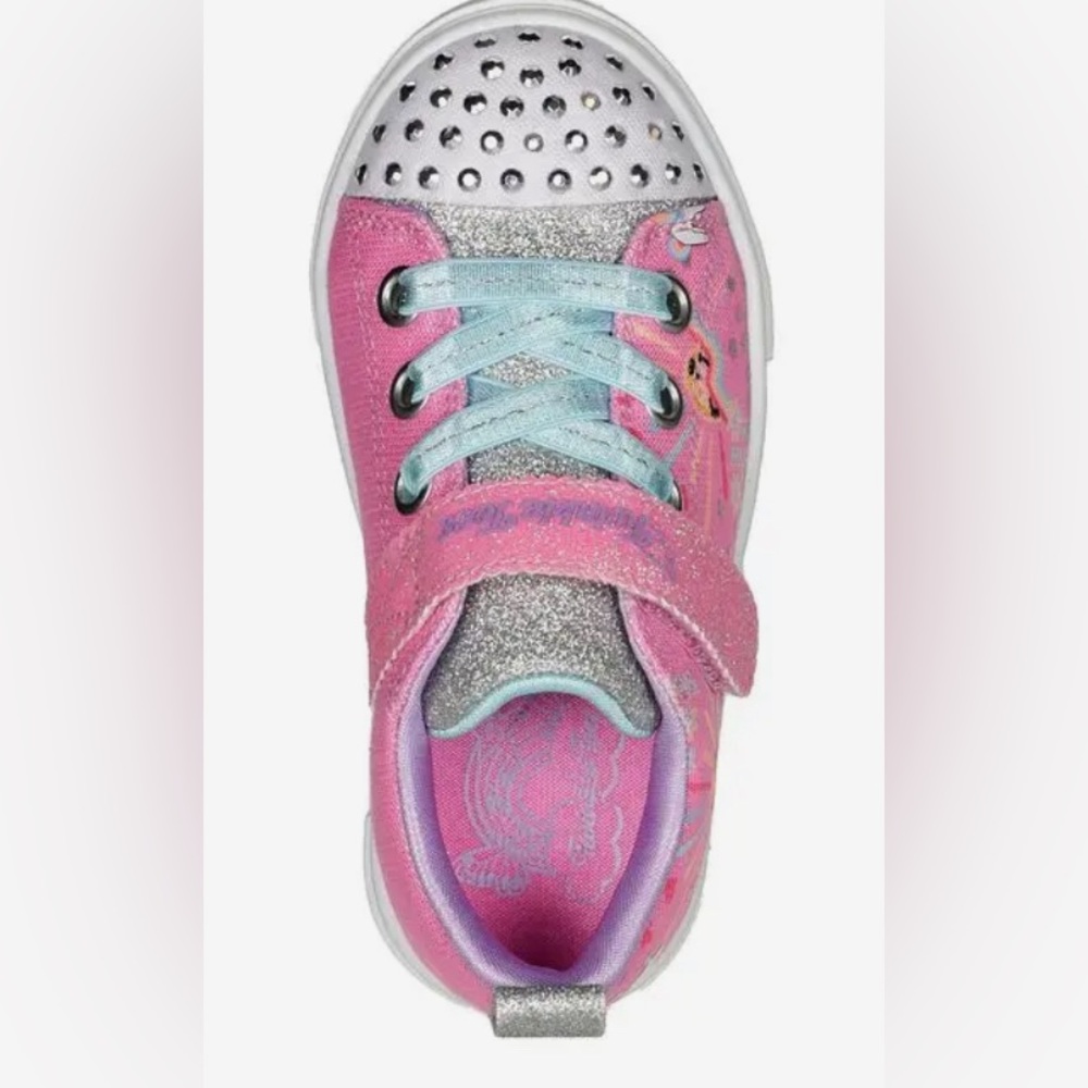 Brand New Skechers Toddler Girls' Twinkle Sparks - Unicorn Sunshine Size 6
